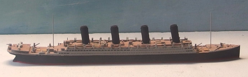 Truppentransporter RMS " Olympic" (1 St.) GB 1914 Albatros AL 150A-1